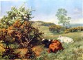Charles Collins landscape with cattle